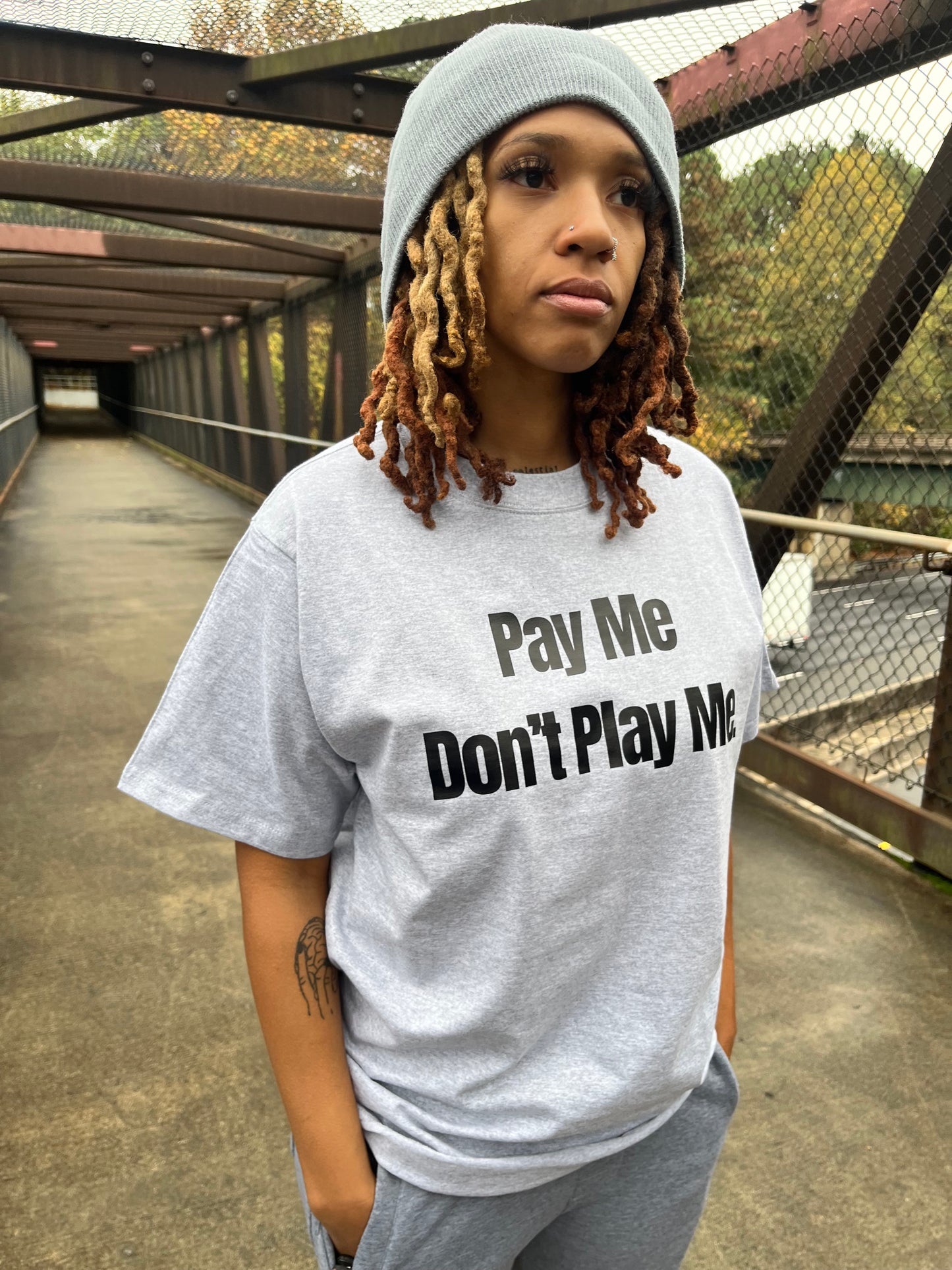 Pay Me Don’t Play Me Classic Tee (HIGH QUALITY 100% COTTON)