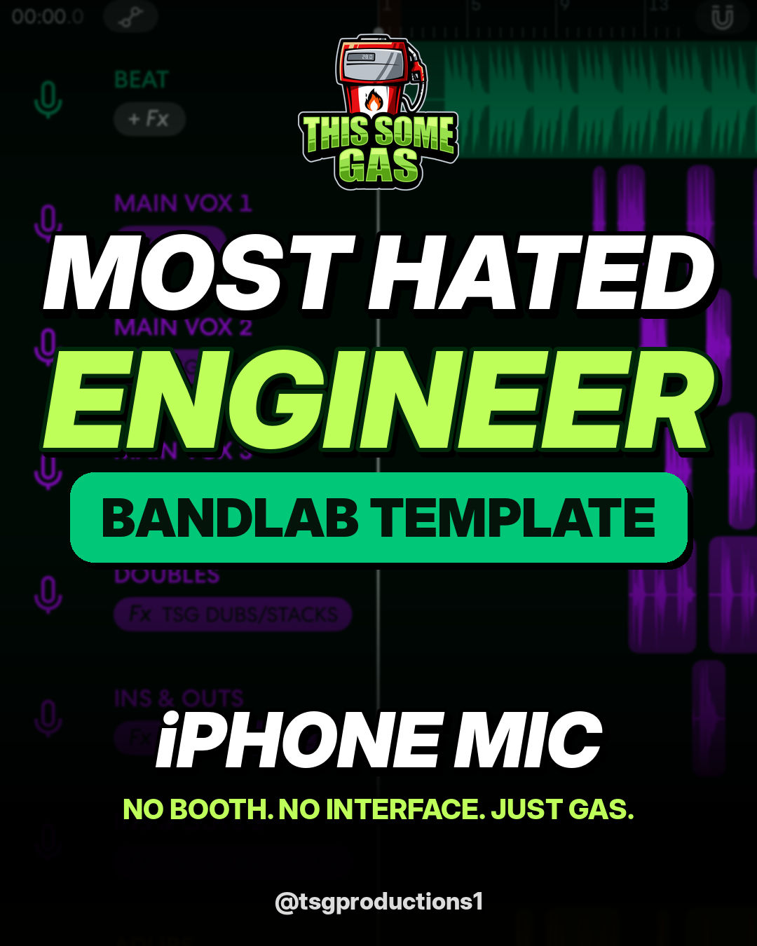 MOST HATED ENGINEER BANDLAB MOBILE TEMPLATE 🎤
