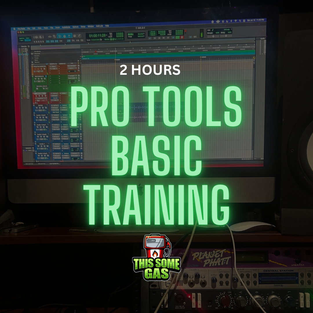 PRO TOOLS BASIC TRAINING - 2 HOURS (Setup, Navigation, Building Template, Shortcuts)