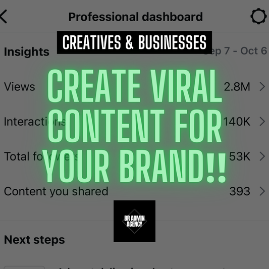 LET US MANAGE YOUR SOCIAL MEDIA CONTENT! (50+ VIRAL POSTS FROM SCRATCH) 🤳