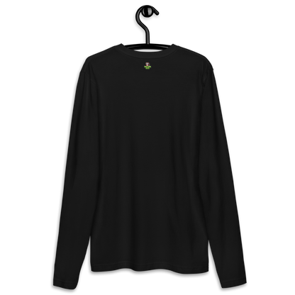 Love Is A Drug Long Sleeve Fitted Crew