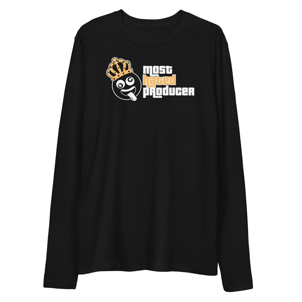 Most Hated Producer Long Sleeve Fitted Crew